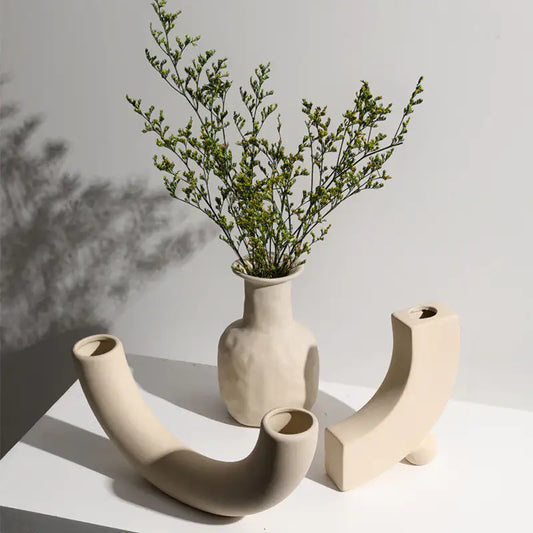 Keramikvase Modern Ornament