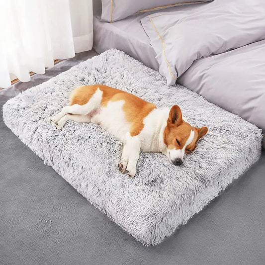 Doggy Bed - Plüschiges, waschbares Hundebett