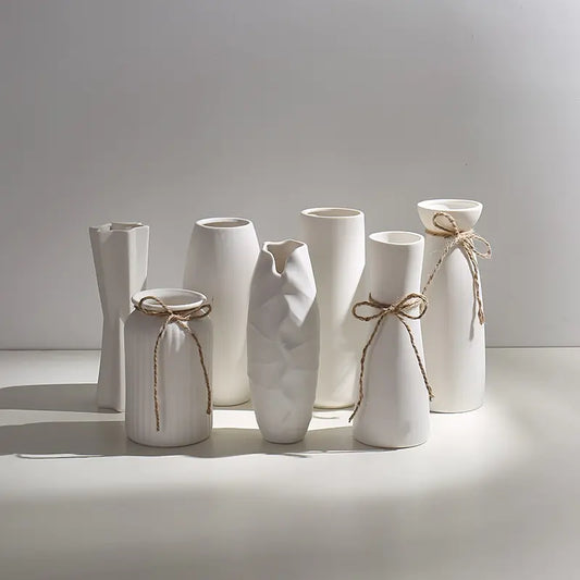 Keramikvase Hemp Rope