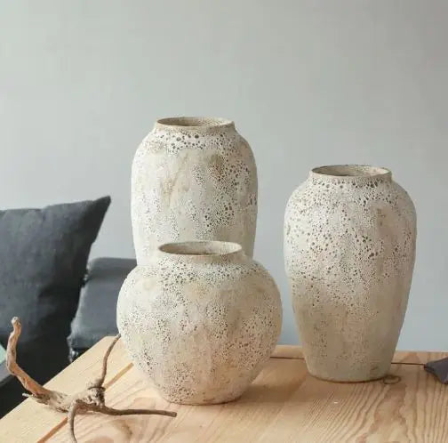Keramikvase Greek Coarse Mud
